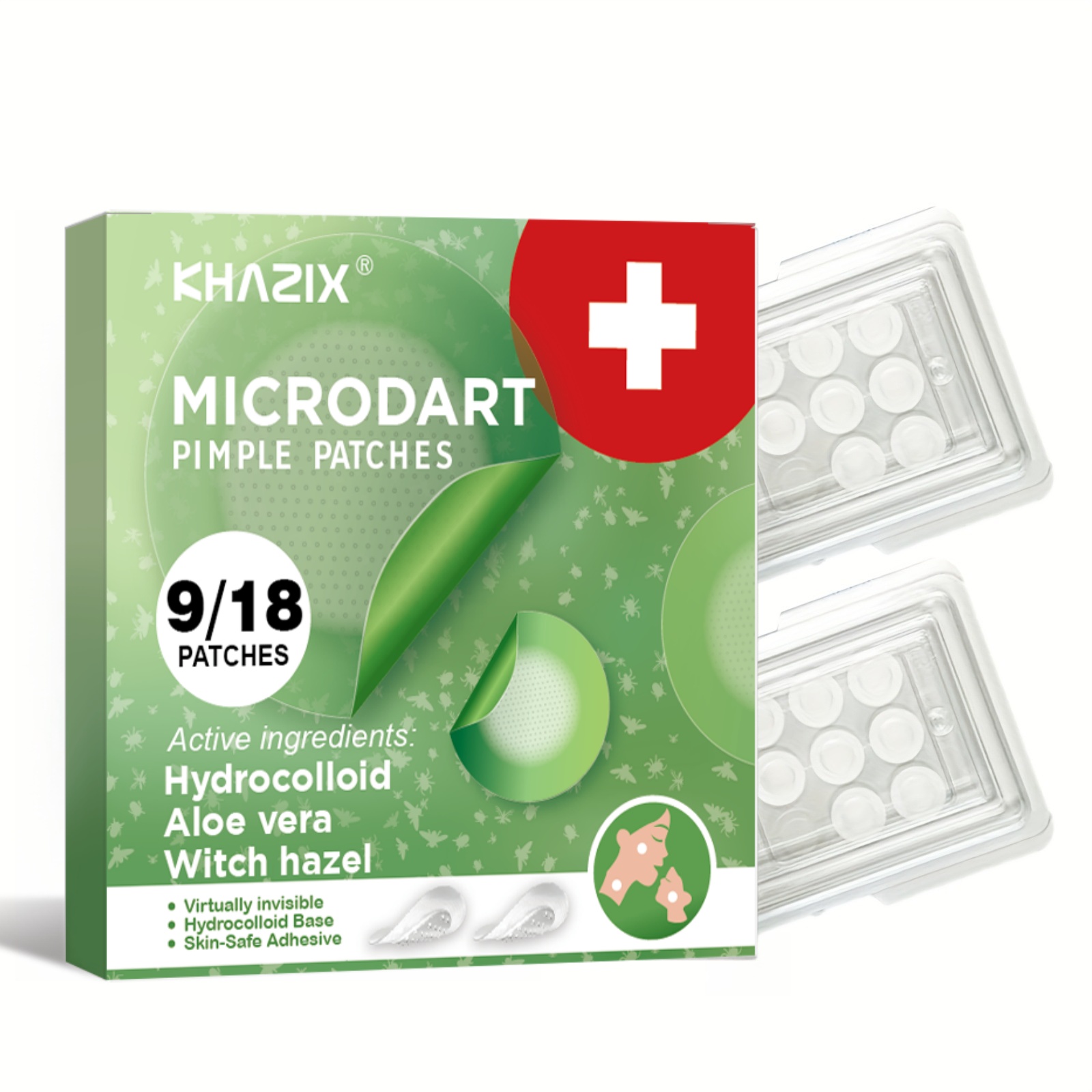 Skincare Moisturizer - Overnight Micro-Dart Acne-pleisters - Los vlekken