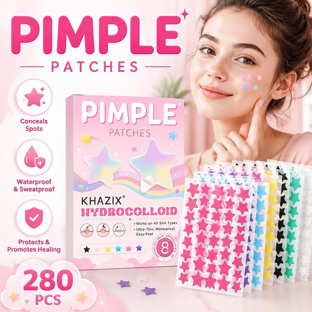 Tea Tree Spot Treatment - Pimple Patches Gezicht 280 stuks Hydrocolloïde