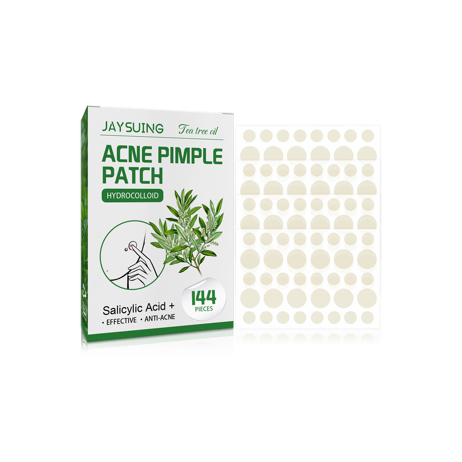 Skincare Moisturizer - Hydrocolloïde acnepleisters - Absorbeer pus en