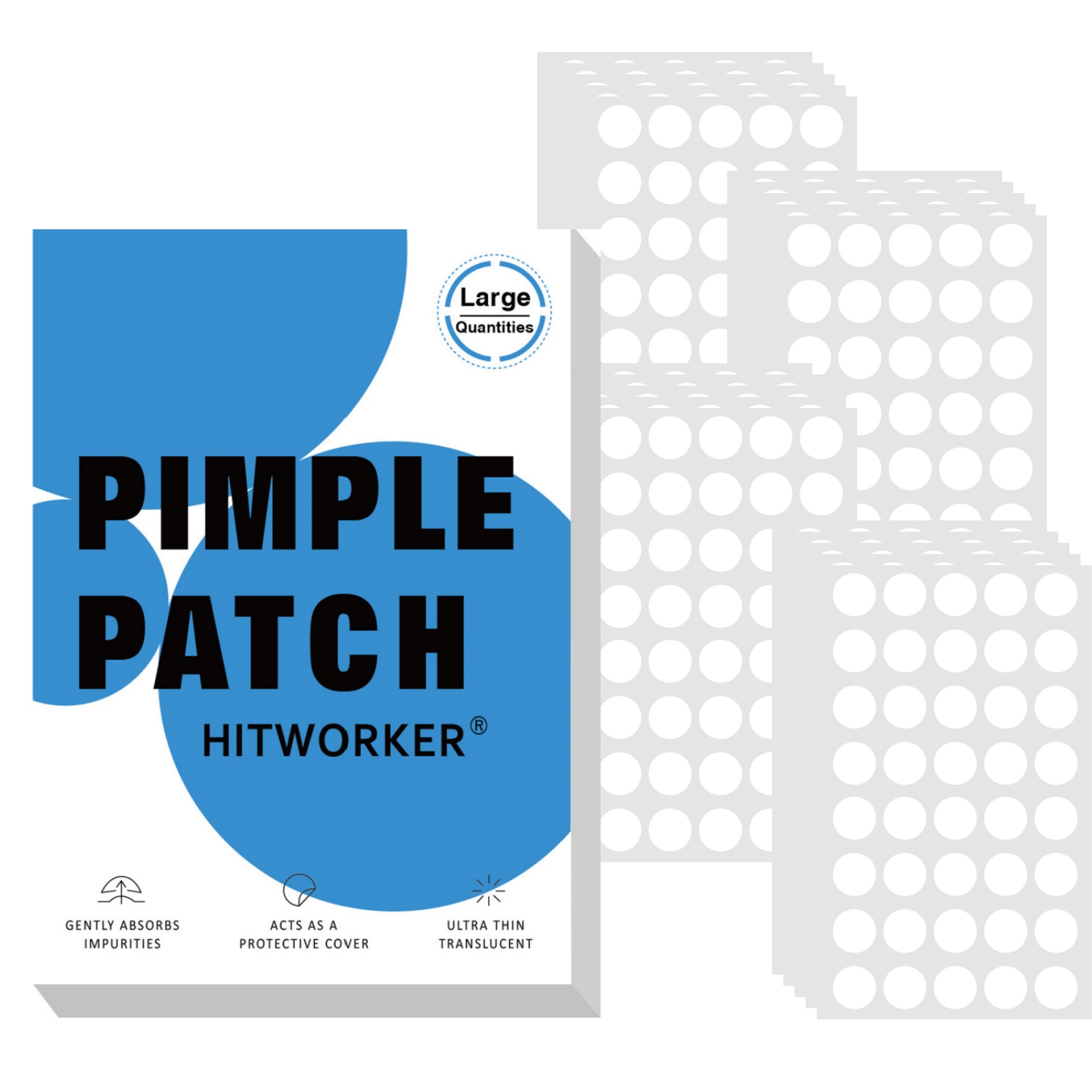 Skincare Acne - 800 stuks Hydrocolloïde Acne Pimple Patches,