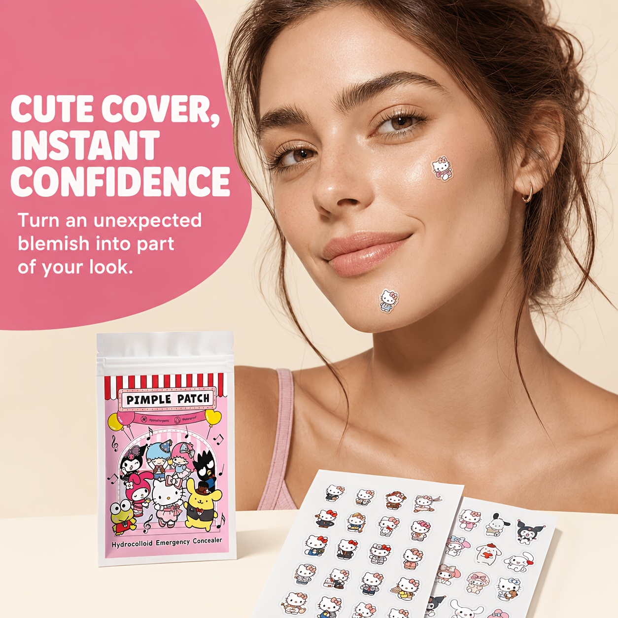 40/120 stuks Hello Kitty acnep - Skincare Acne recensie en prijs