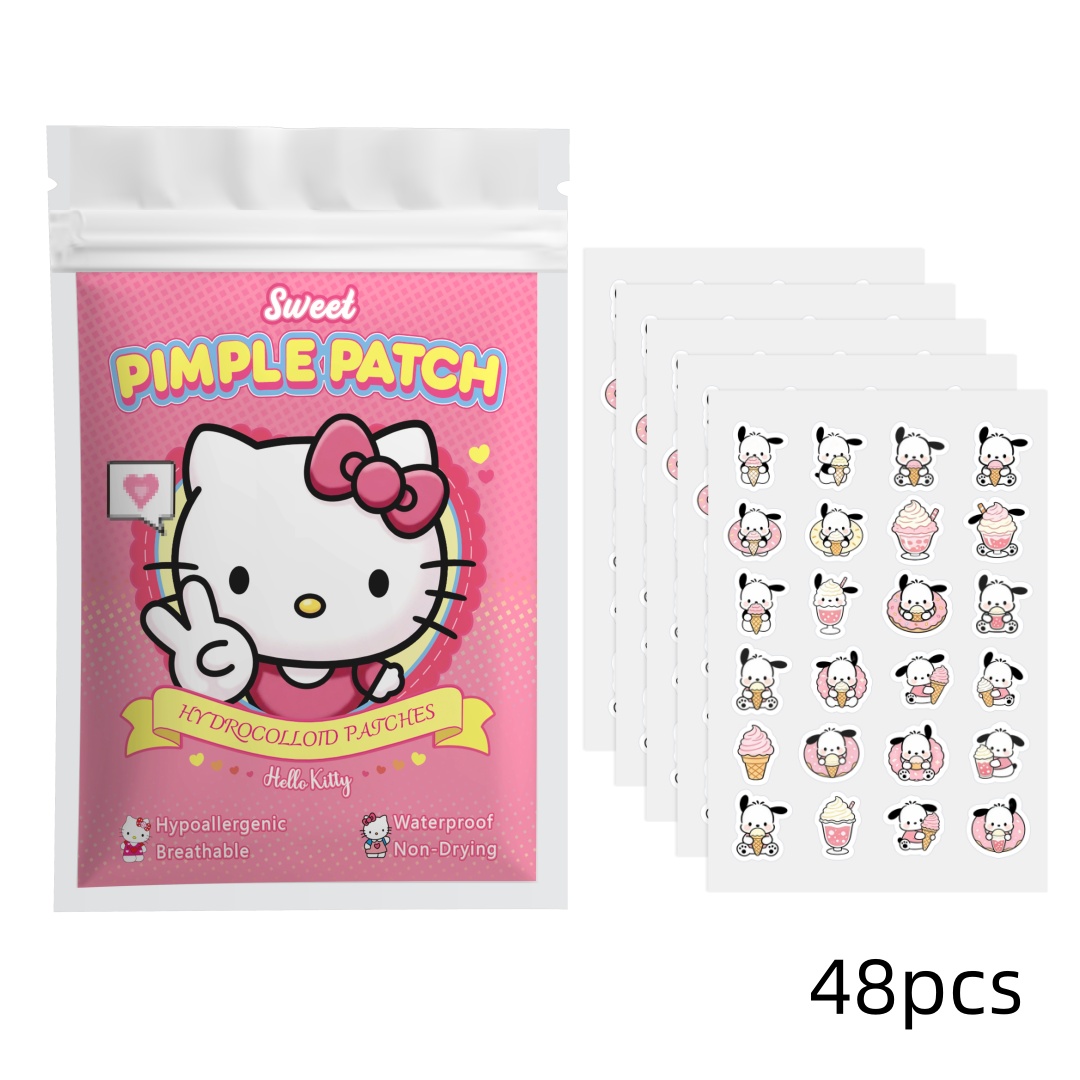48/120PCS hello kitty acneplei - Skincare Moisturizer recensie en prijs