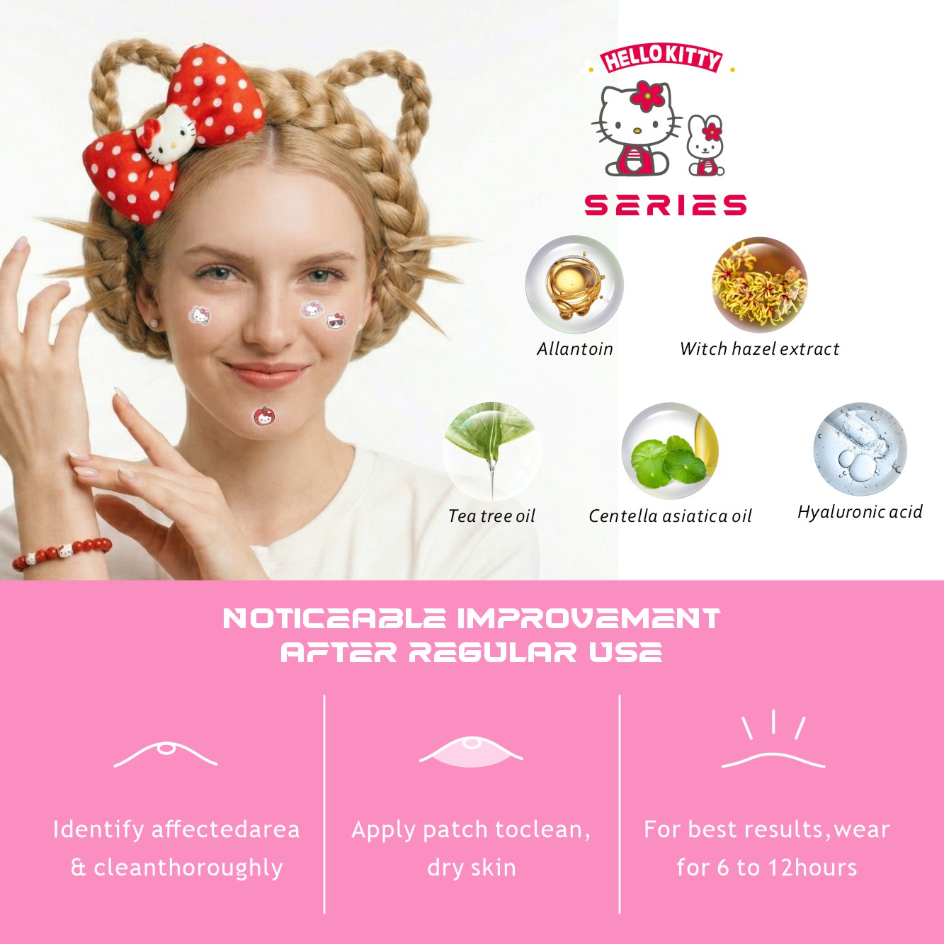 24/48/72/120 stuks Hello Kitty - Skincare China recensie en prijs