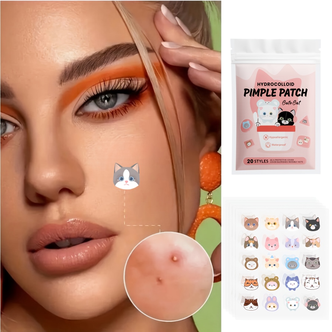 100 stuks schattige katten-pui - Skincare Acne recensie en prijs