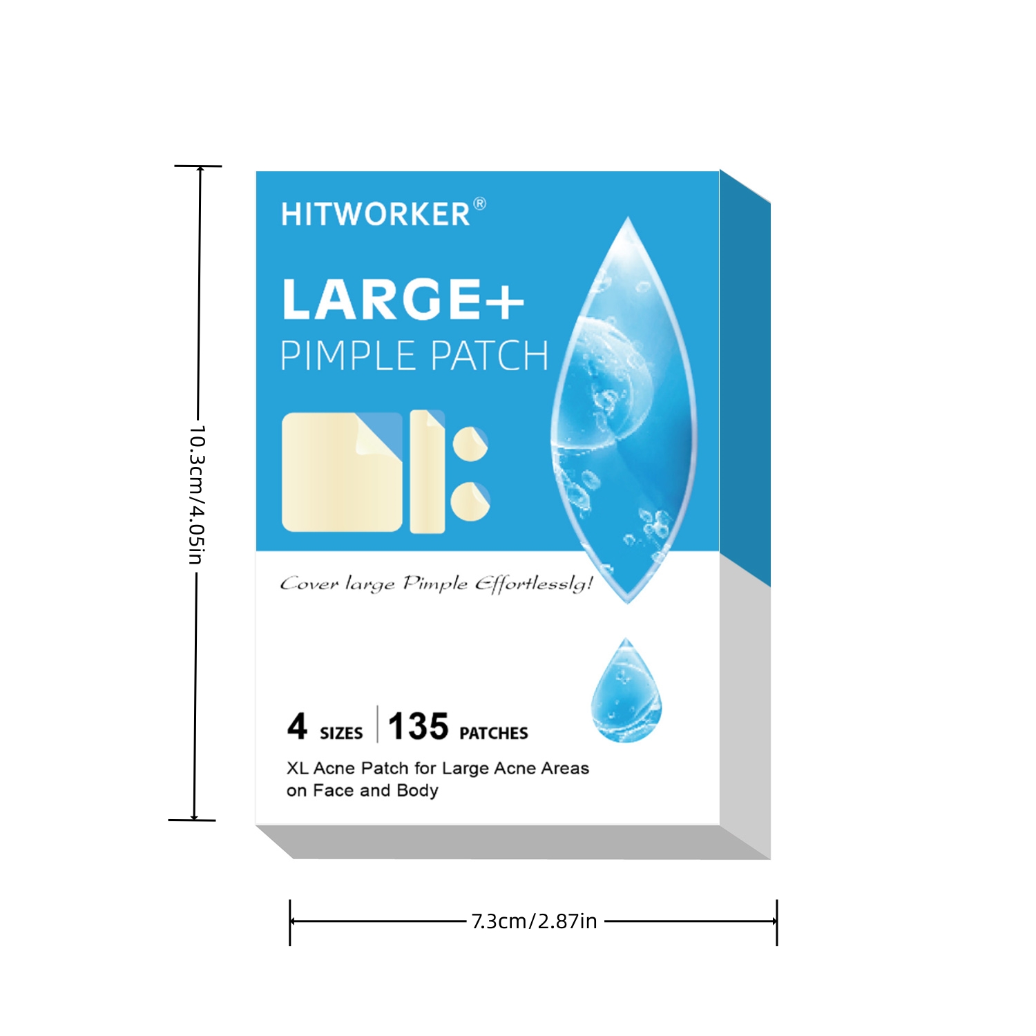 135 stuks hydrocolloïde puistj - Skincare Moisturizer recensie en prijs